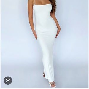Tiger mist white maxi dress